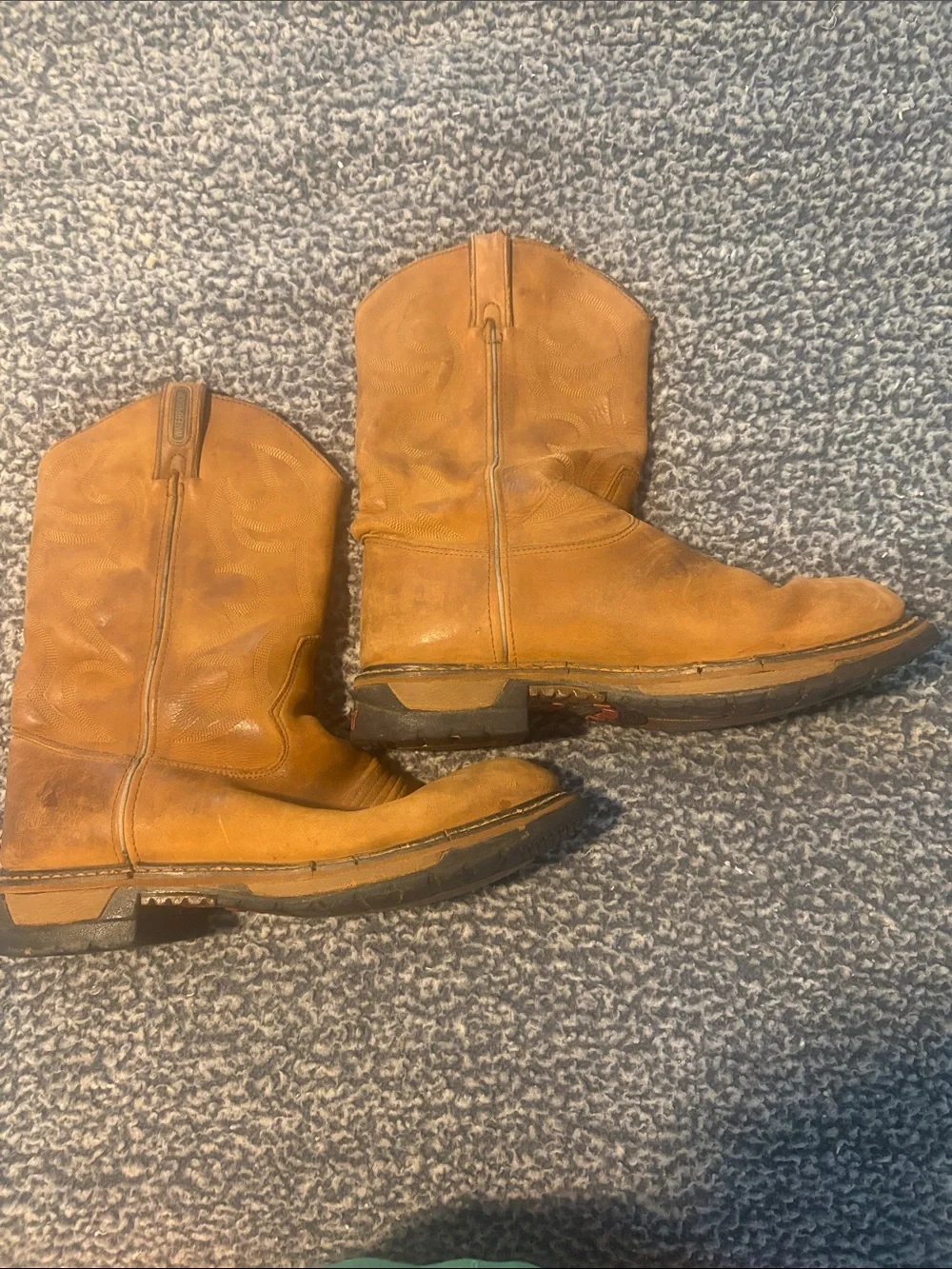 Rocky Men’s Size 11 “Original Ride” 13” Brown Leather Boots Good Condition!